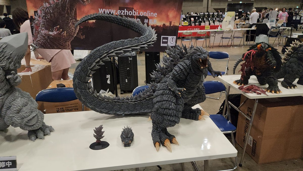 Wonderfest 2023 6-03-18 #EZHOBI #OBS #GodzillaUltima #ゴジラSP