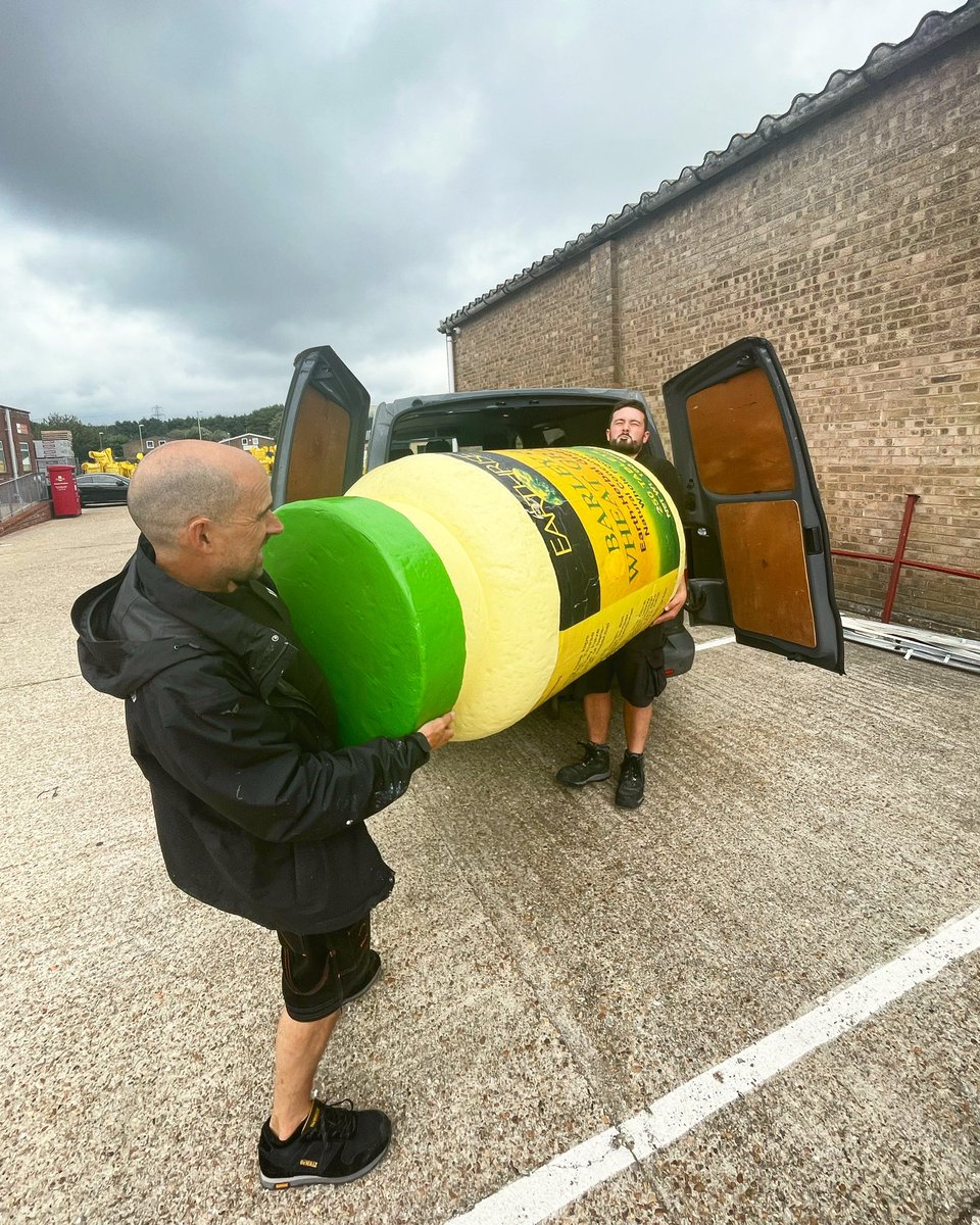 theillusionists's tweet photo. 🤔 Not sure if that’ll fit?

Another one of our oversized props out for a job at the moment…have a look on our website to check out all of our giant props!

#giantprop #oversized #prop #practicaleffects #theatre #theatreprops https://t.co/Rd1UuCvuXB