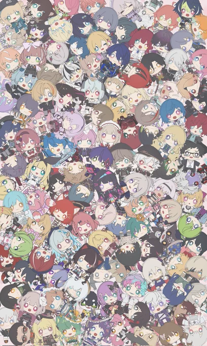 にじぬいたくさん  JP全員です* タップ推奨です*