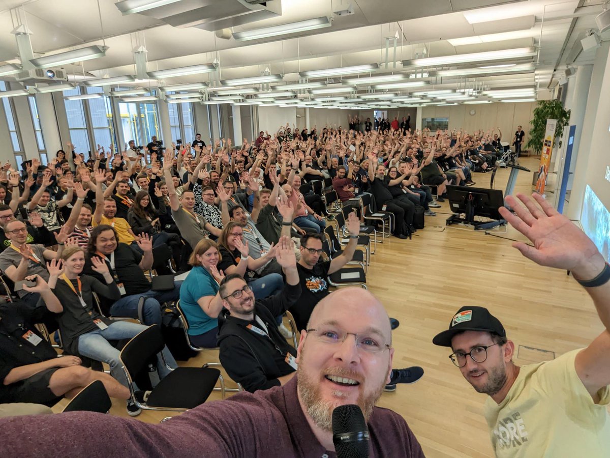 Back from the <a href="/typo3/">TYPO3 Project</a> #T3DD23 in Karlsruhe... with interesting talks and sessions 🤓 more on facebook.com/davyroberts74/…