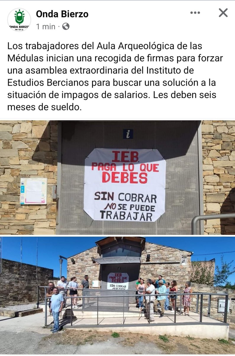 pcebierzo's tweet photo. 📢 IEB paga lo que debes ‼️

🤝 Solidaridad con las y los trabajadores en lucha

👉 Defender a El #Bierzo es defender su clase trabajadora https://t.co/9TLJnbg7io