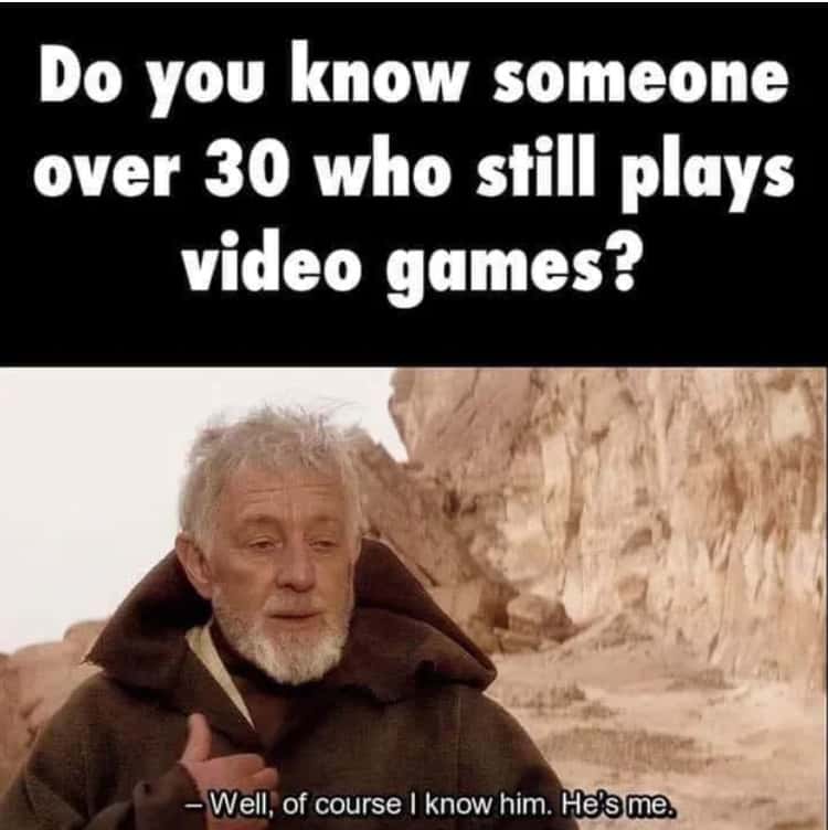 And I will keep playing til I'm dead 😂