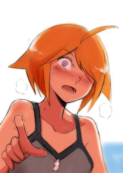プルツー姉さんから目が離せなくなってしまったプルテンちゃんです。 