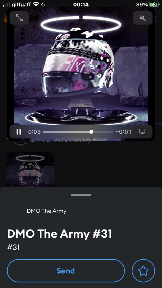 Davewhi98084277's tweet photo. Got my token big up @DMODeejay  @dmoarmy @discordarmy Mint party here we come 👊🔥💯 https://t.co/Hnv8KRUrap