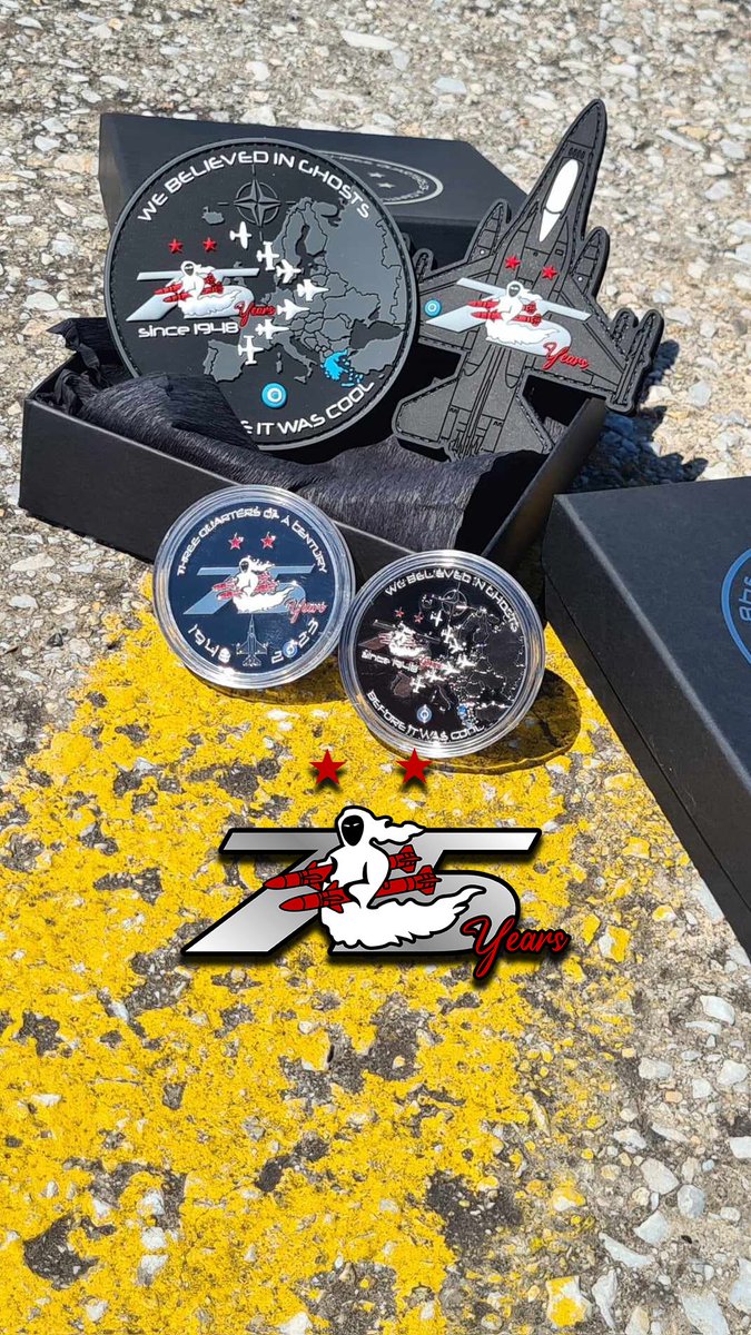 337 Sqn 'Ghost' 75 years anniversary box set.
#aegeanghosts #aegeanghosts337 #hellenicairforce