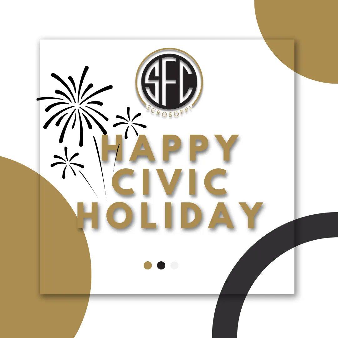 Enjoy the long weekend! 

Stay Safe!

#HappyCivicDay #Holiday #Canada #Celebrate