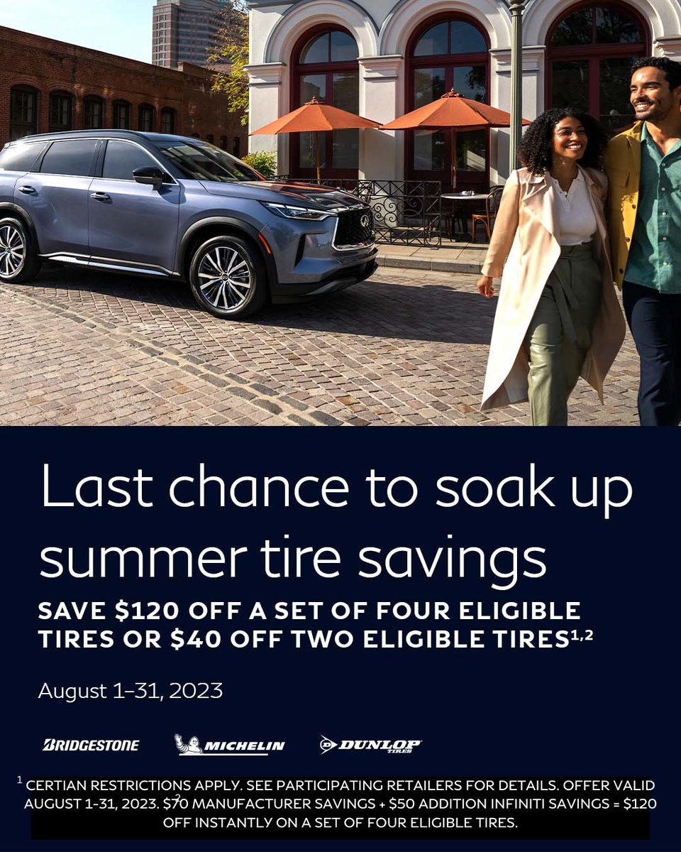 CrestINFINITI's tweet photo. Don't miss our summer savings! Visit Crest. INFINITI today. https://t.co/5ag502z5xX