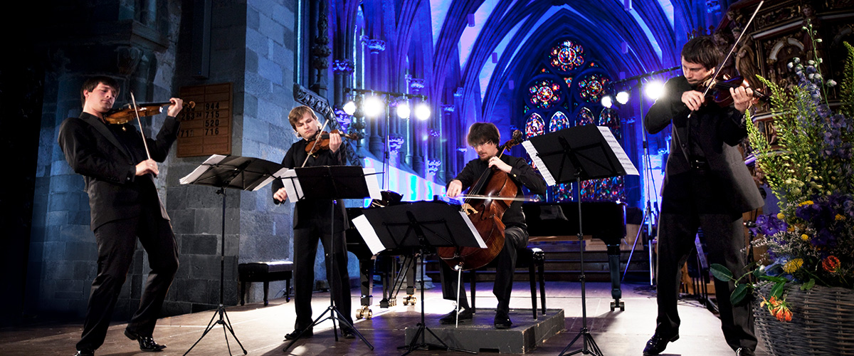 📷 Winner of the International Music Competition of the ARD in 2008, Apollon Musagète Quartet is coming to the #PeaceCenter on FEB 10!

Tickets go on sale to the public on Friday, AUG 11, but donors get early access starting now!