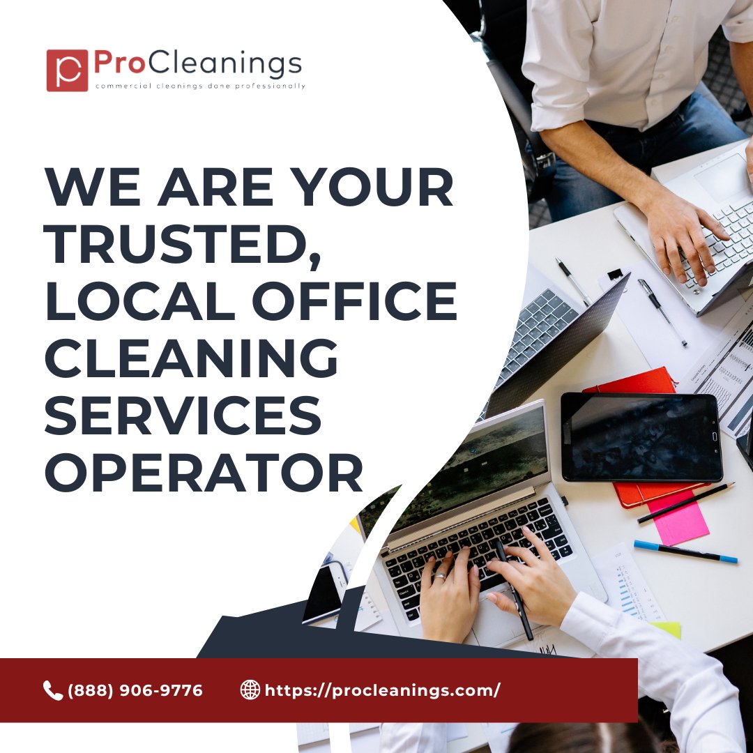 Not only do we always adhere to the strictest cleaning practices and guidelines, but our team is encouraged to go above and beyond them to deliver the service you expect and deserve.
procleanings.com
#OfficeCleaning #Officecleaningservices #CleaningProviders