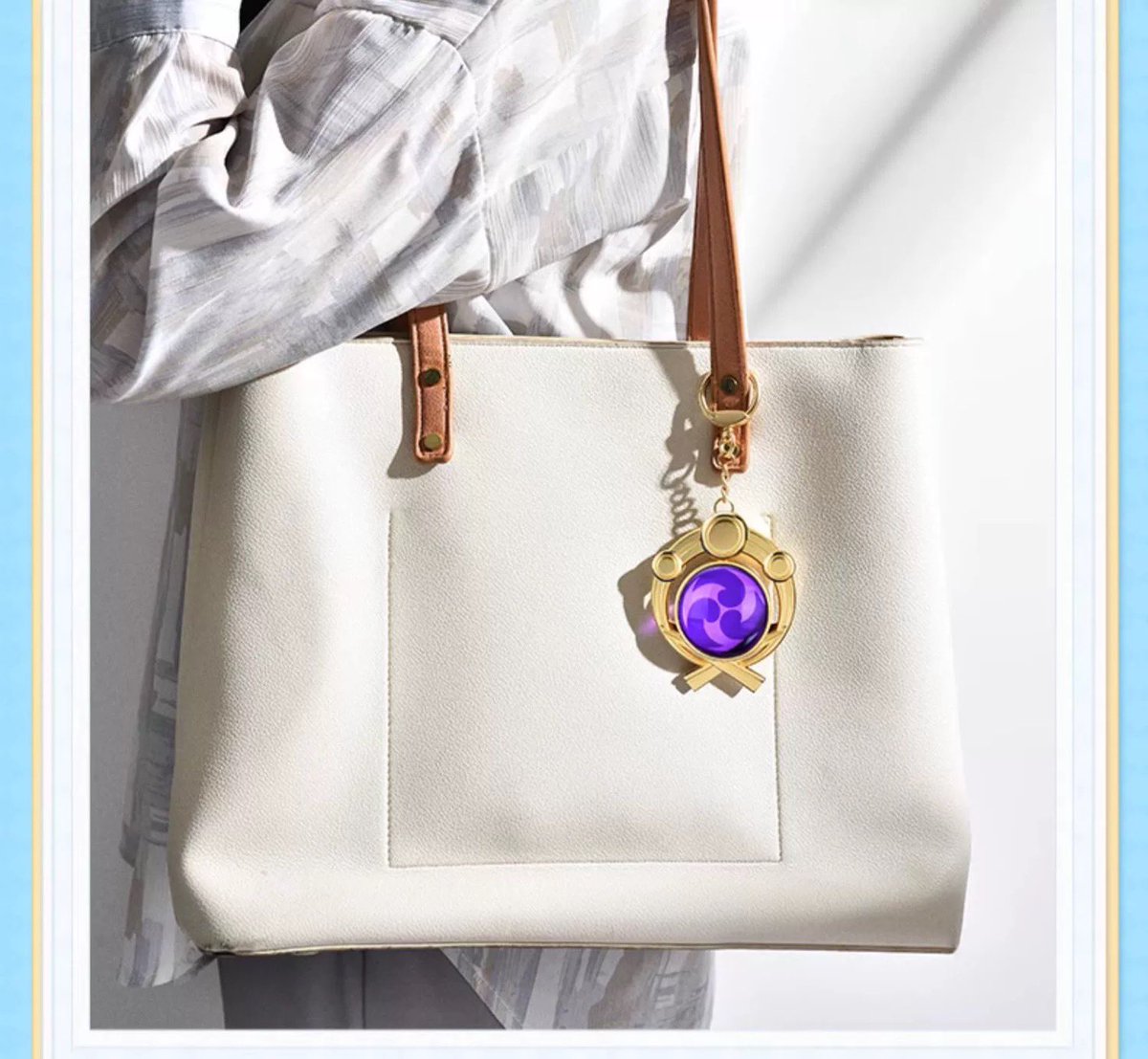 神の目のサイズ参考はこちら おっきい。ほぼ実物大と言っても良いと