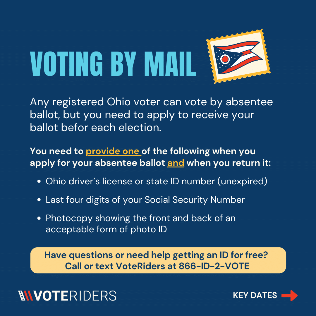 ⚡️Democracy is on the ballot Ohio! Get ready to make your voices heard on Tuesday, August 8!⚡️

Only 4 types of unexpired photo ID are accepted to vote!📢

Have questions about voter ID? Need FREE assistance?

Don't wait! Call/text our Helpline now: 866.ID.2.VOTE📲