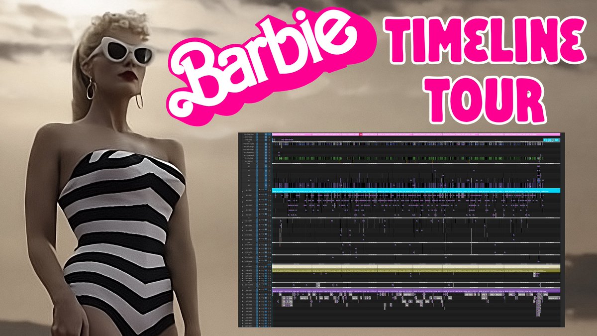1st Assistant Editor Nick Ramirez and VFX Editor Matt Garner break out their <a href="/MediaComposer/">Avid Media Composer</a> timelines to explore the Post / VFX workflows of #BarbieMovie!
youtu.be/s_9bjJlVgd0