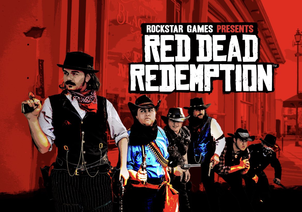 MetallicDawns's tweet photo. In honor of RDR coming to PS4 &the Switch, Lemme share some more cosplay photos!
Big thanks to CostanazoCreations for capturing and editing these FANTASTIC photos from #TombstoneRedemption!
#RDR2 #RDR #RedDeadRedemption #RedDeadRedemption2 #Dutchvanderlinde #vanderlinde https://t.co/r0IcU5siK0