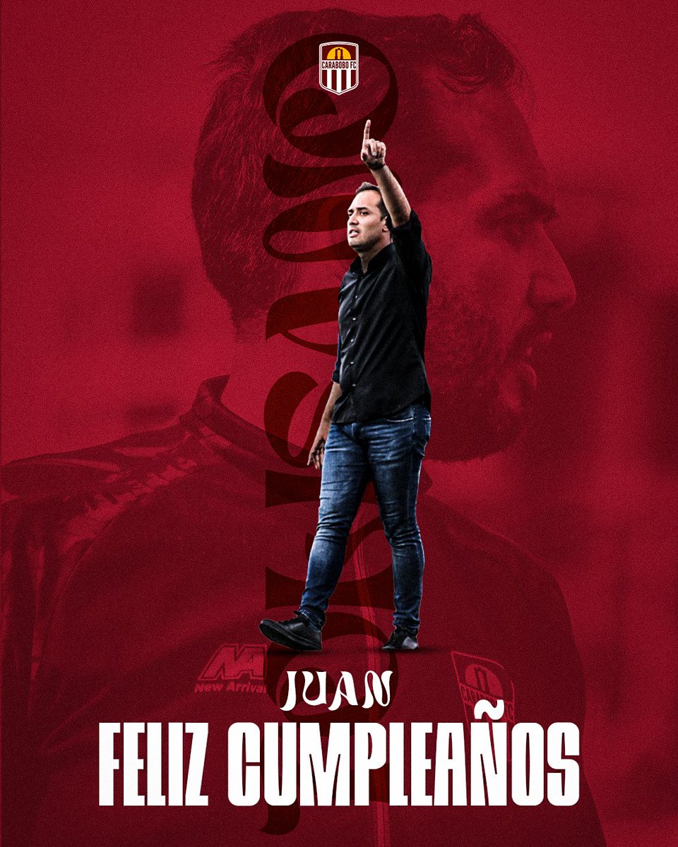 ¡Feliz cumpleaños profesor! 👏🎂

Trabajo, dedicación, sacrificio y cariño por esta tierra 🙌

Desde la familia granate le deseamos los mejores deseos a nuestro estratega <a href="/juantolisano/">Juan D Tolisano</a> ¡Vamos por más! 🤝

#EnGRANAndo ⚙️
#CaraboboEsGranate 🇱🇻