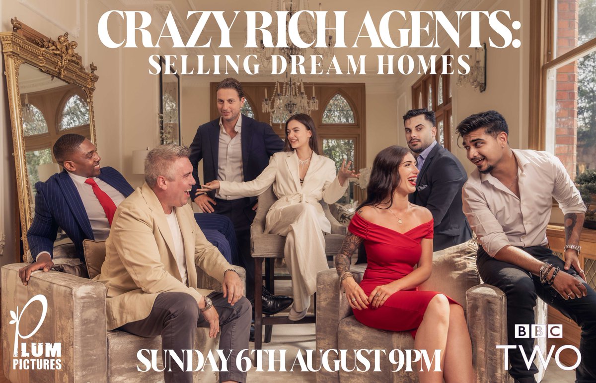 Miss brand new Crazy Rich Agents last night? Good news! It's now streaming on <a href="/BBCiPlayer/">BBC iPlayer</a> 

"The Apprentice meets Selling Sunset, with surprisingly endearing brokers" - The Telegraph

Posted at Evos London
Client: <a href="/plumpictures/">Plum Pictures</a> 

#CrazyRichAgents