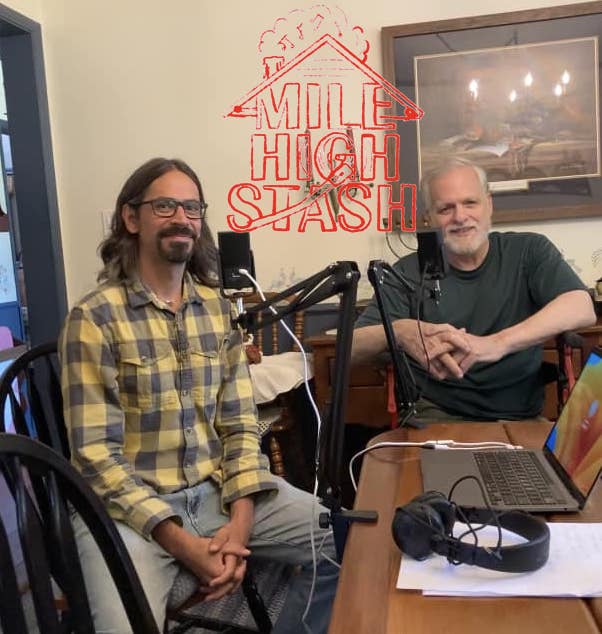 The guests on my podcast, @MileHighStash, this week are two #veterans I recently visited in the Los Angeles area to interview about their lives, their military service, and their favorite music. Listen at TinyUrl.com/MHSveterans or Spotify, Apple Podcasts, etc.