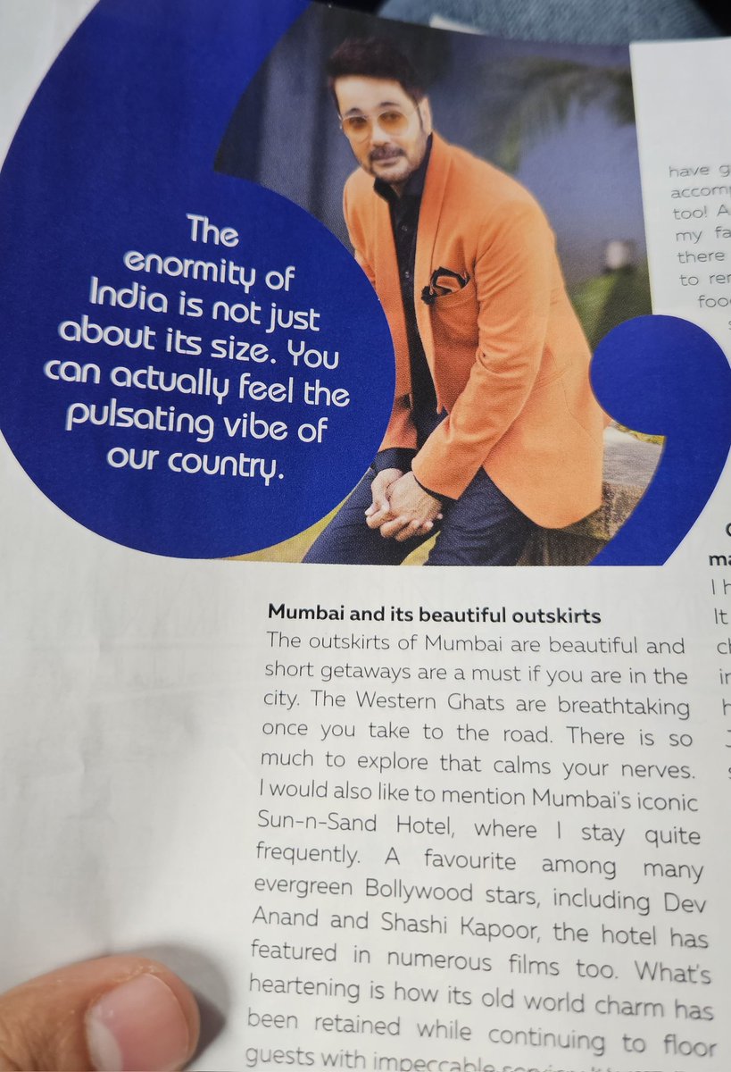 AHBarlaskar's tweet photo. "The enormity of India..." Really @IndiGo6E ?!?! Enormity!? Find a decent copy editor please! And fire the one you have now. ASAP https://t.co/PHtsI3ns00