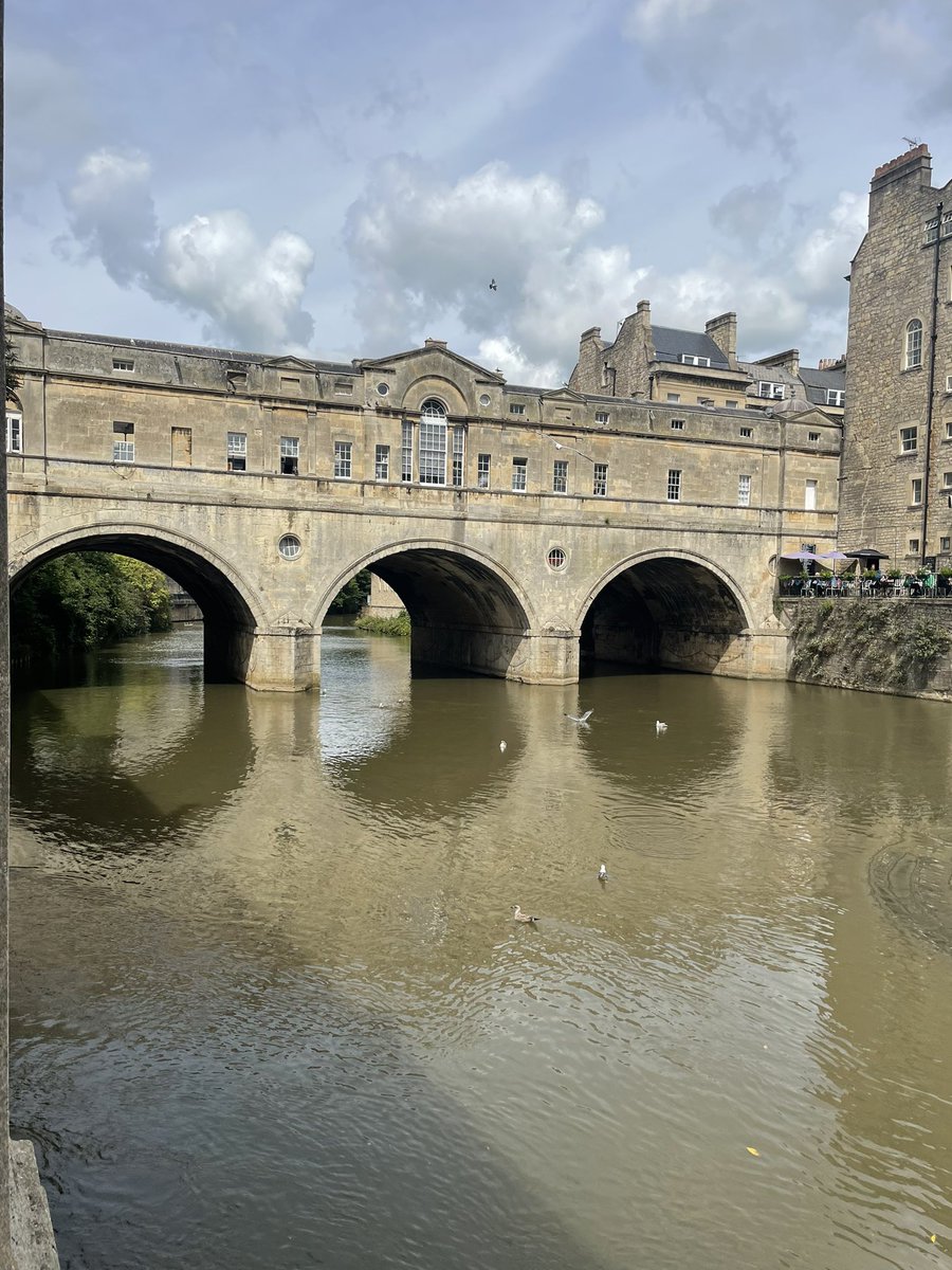 Shelly_Dewhurst's tweet photo. Really interesting day exploring the lesser known medieval Bath with a delegation from Beppu (Japan) and showing off the glorious #bathriverline #riveravon https://t.co/TSqAufhvvF