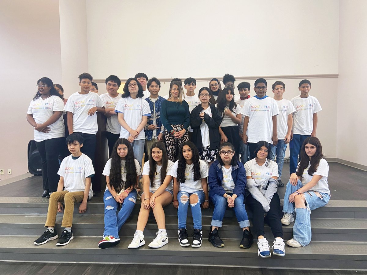 BostonABCD's tweet photo. A round of applause for the incredible young leaders who graduated from our Youth Engaged in Action (YEA!) program! Over the past two weeks, these inspiring 13-year-olds dedicated their time, passion and energy toward learning how to better their community! https://t.co/W3lDBTUA1d