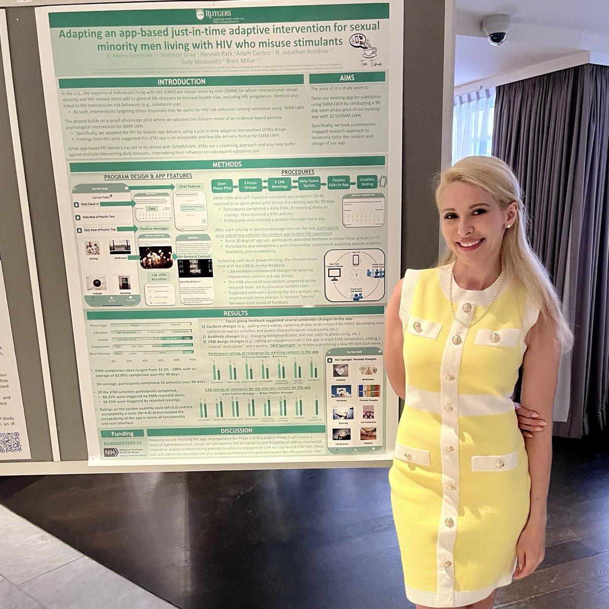 Dr. Marie Sizemore, core faculty at IFH's Center for Population Behavioral Health &amp; asst. prof. <a href="/RWJMS/">Rutgers RWJMedSchool</a>, recently presented research at <a href="/AIDSImpact/">AIDSImpact</a> Conference in Sweden and <a href="/IPPAnet/">IPPA Network</a> World Congress in Canada. 🌎📝 #RutgersResearch

Learn more: ifh.rutgers.edu/highlight/dr-m…