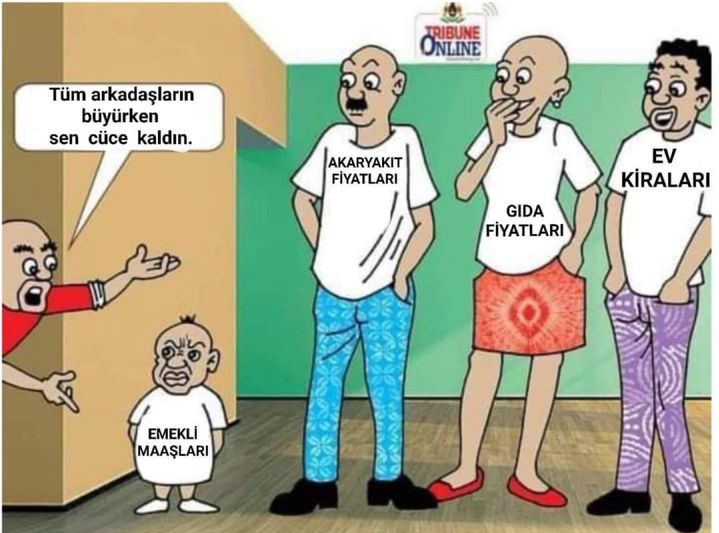 Tüm arkadaşların büyürken sen niye cüce kaldın EMEKLİ ..‼️
#KabinedenEmekliyeZAM
<a href="/Akparti/">AK Parti</a> <a href="/isikhanvedat/">Prof. Dr. Vedat Işıkhan</a>