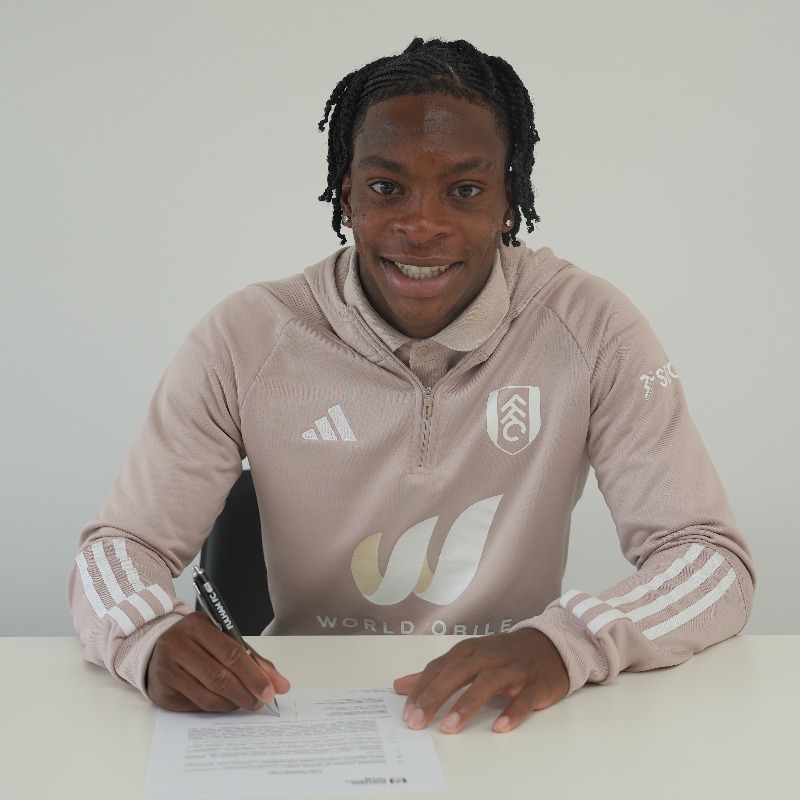 FulhamFC's tweet photo. Two more years! ✅

After an impressive first season, @GodoMartial has signed a new deal at the Club. 👏