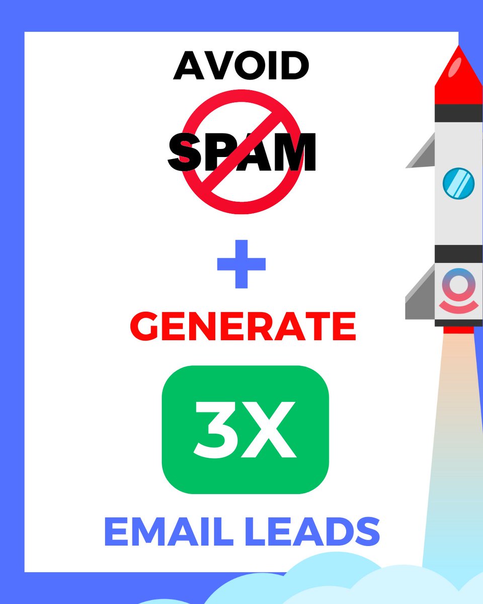 You could be generating 3x more email leads!

Get 3x higher open rates by letting our tool automatically warm up your inbox 🚀

Learn more about the lead generation benefits of WarmupInbox:
warmupinbox.com/lead-generation

#LeadGeneration #EmailOutreach