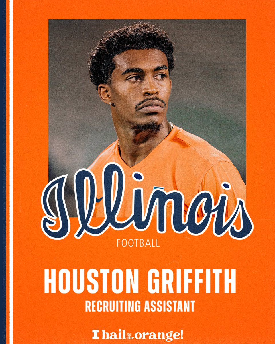 Welcome to the #famILLy, @CoachGriffith3! Bio: go.illinois.edu/HoustonGriffith #Illini // #HTTO // #famILLy