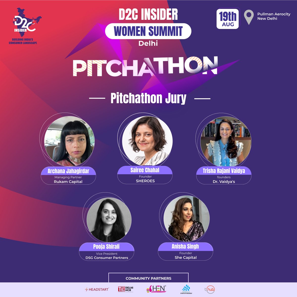 Sairee's tweet photo. I will be there for pitches at the D2C Insider Summit. 

Apply here
 https://t.co/NDrUrb6JQo https://t.co/HcnOJdVcSe