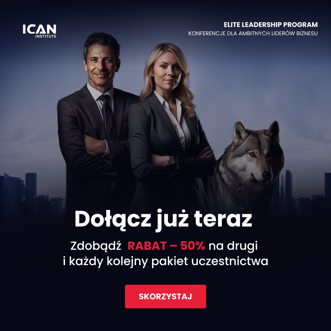ICAN_Institute_'s tweet image. 🌟 Światowej klasy eksperci 12 edycji #EliteLeadershipProgram. Zdobądź najbardziej pożądane kompetencje LIDERA PRZYSZŁOŚCI!
📆 Dołącz do elitarnej grupy liderów już teraz: bit.ly/3O8Zo9j

#wydarzeniaICAN #LiderPrzyszłości #rozwój #KompetencjeLidera #ICANInstitute