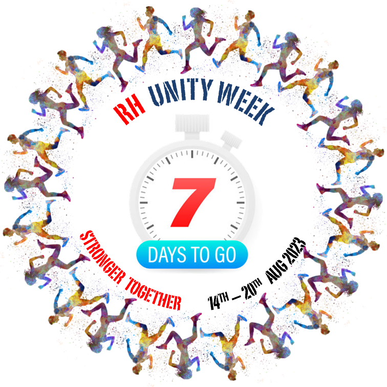 RajavelMano's tweet photo. 7 Days to go ! 

Join the RH Community in a weeklong celebration of lifestyle of fitness

We launch our next edition of Unity Week! As we do an interesting new workout, we will get our family and friends to join us. Let's get ready!

Message or comment for details https://t.co/QspMO7tFDw