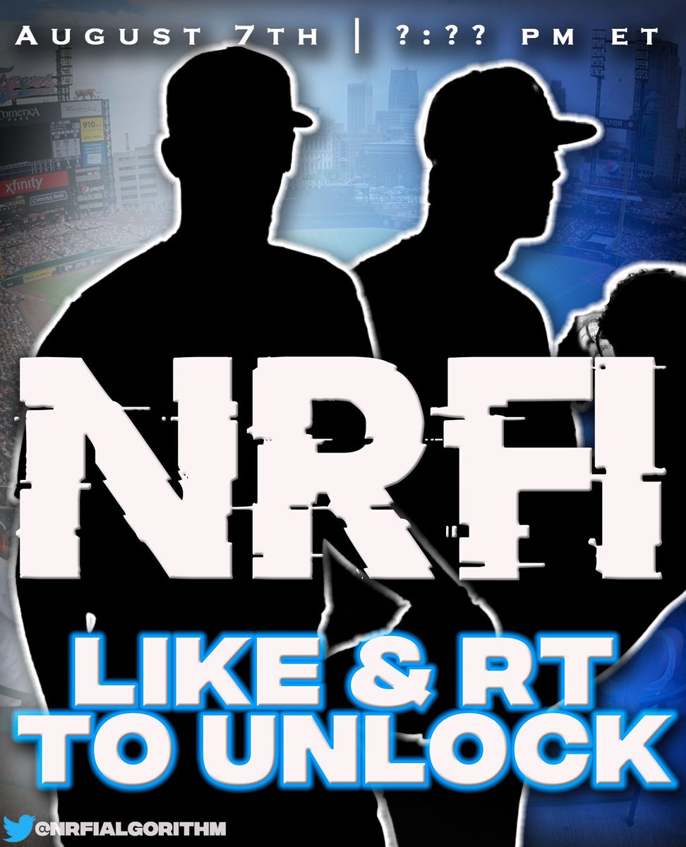 NRFIalgorithm's tweet image. 💰 THE AI calculated NRFI is READY…

❤️🔨 SMASH like+RT to see it NOW.

🔒 DM me “NOW” if you want 3 days of FREE VIP (3 +550 NRFI parlays)