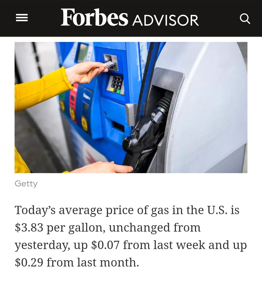 Anyone else find it really weird that the price for a barrel of crude oil today is roughly $83, but price per gallons of gasoline is higher than in 2012-2014 where the averages were roughly $100-$112 per barrel?

I feel like I'm being fleeced.