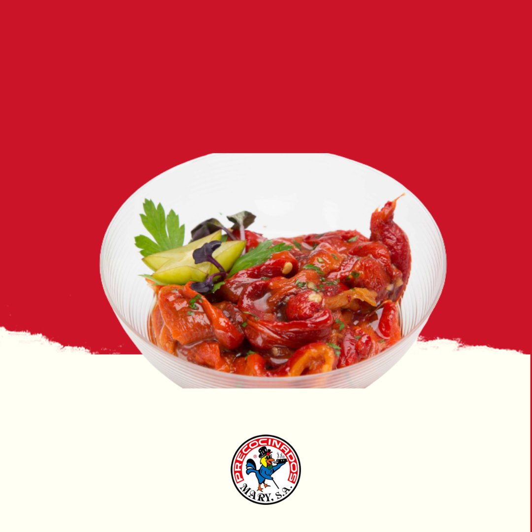 PrecoMary's tweet photo. 🌶️🥗 ¡Color y sabor en cada bocado! Prueba nuestra #EnsaladadePimientosAsados 🌈🤩 Pelados a mano y aliñados con una #vinagreta perfecta: ¡acidez y dulzura en armonía! https://t.co/4vCVpi7PFK