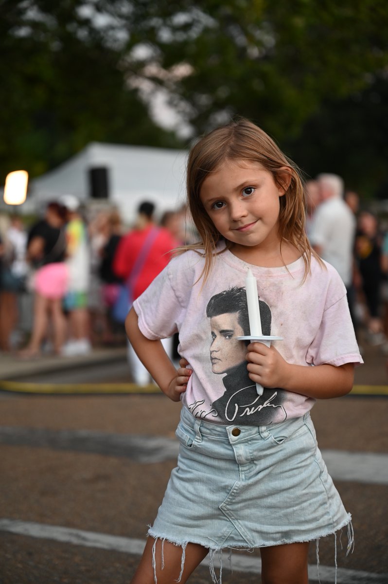 VisitGraceland's tweet photo. Did you know the very first Candlelight Vigil was held in 1978, the year after Elvis' passing, by a small group of fans who gathered at the gates of Graceland? That makes this year's vigil the 46th annual.

Learn more here: https://t.co/Wo3Itvk1gA https://t.co/2KjqsSlhIK