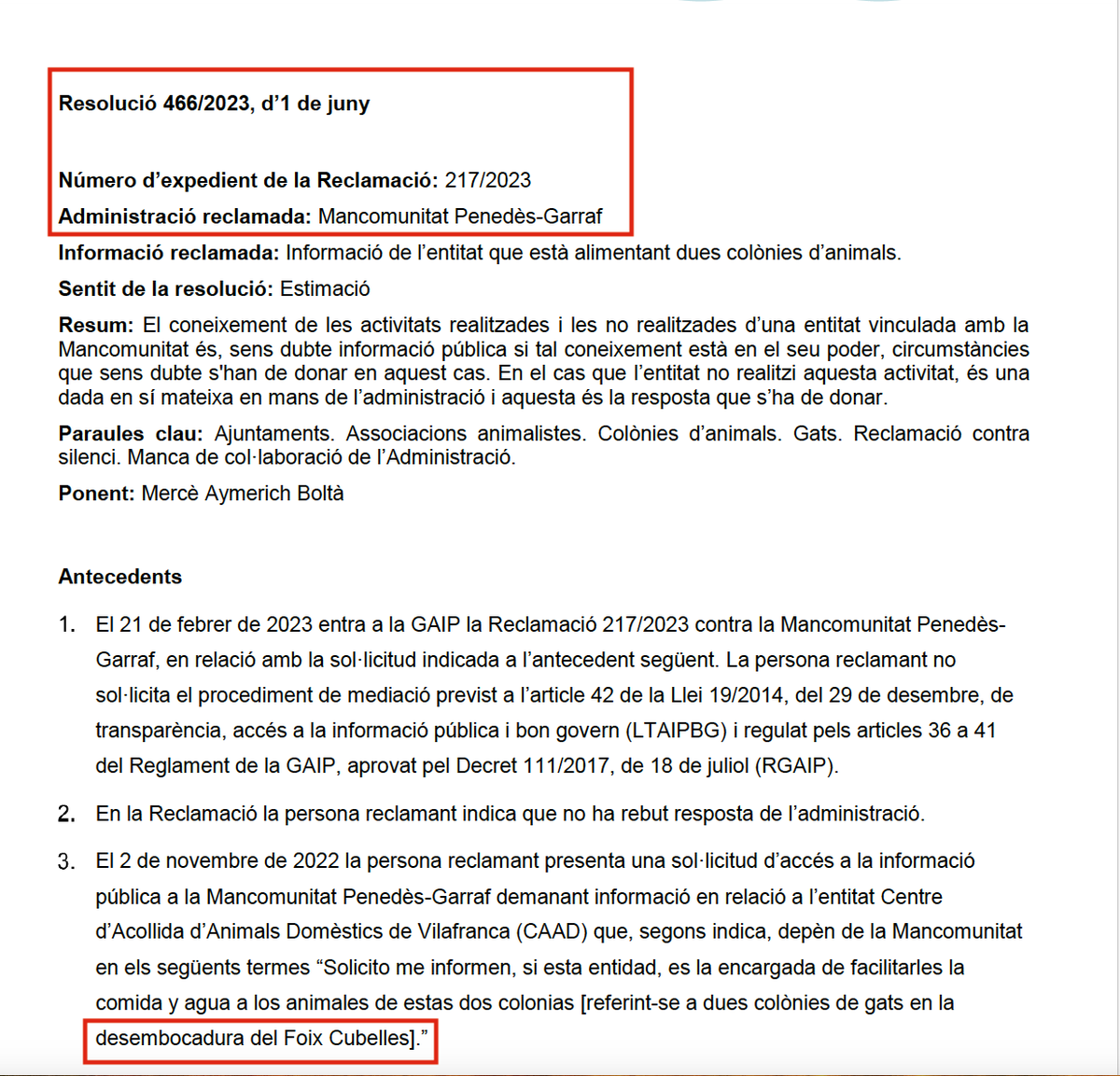 Framaurus's tweet photo. #mancomunitatPG en incumplimiento de requerimiento de GAIP ley de Transparencia, desde fecha 1 de Junio por peticion que implica a #cubelles. Opacidad, oscurantismo y gestión opaca. #ConsellCBP #CCGarraf #ajcubelles #canalblau #eixdiari #elpuntavui #laciutatgarraf #BPenedesDiari https://t.co/mLxDhrfrI5