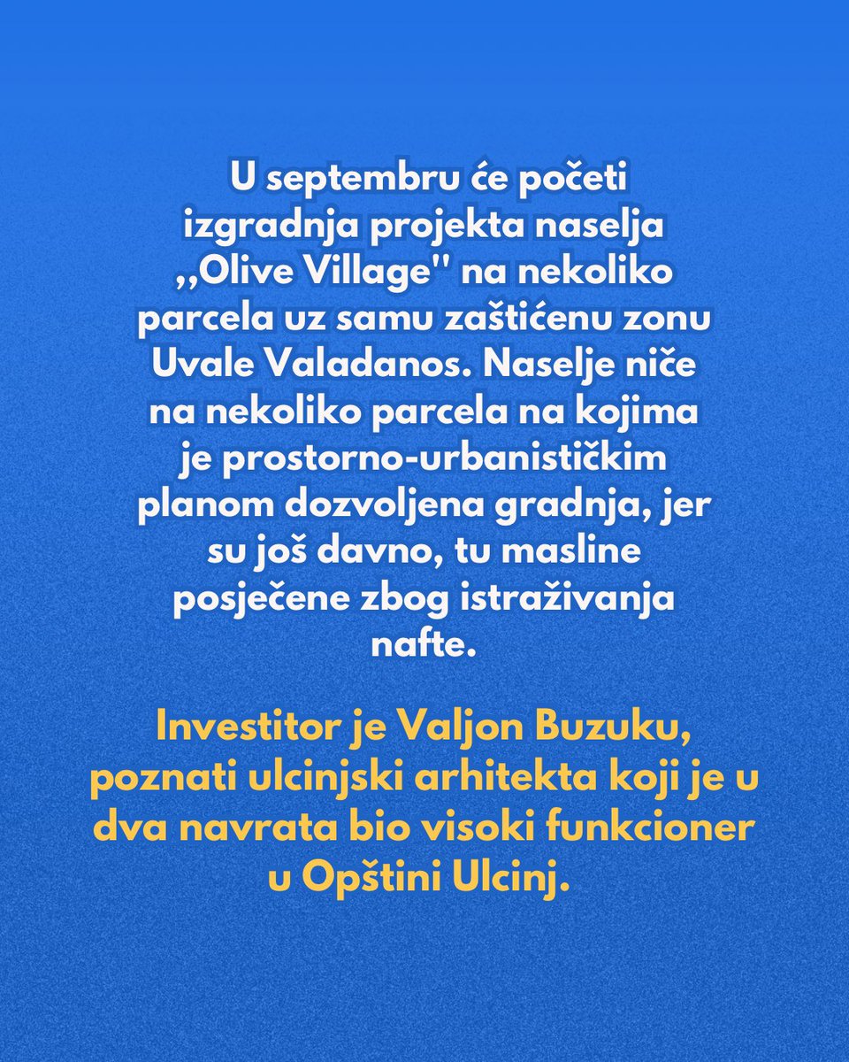 CIN__CG's tweet image. ❗️ Nelegalno grade u zoni gdje bi trebalo da budu samo masline. Uzurpatori inspirisani objektima privilegovanih investitora koji su dobili dozvole.

Opširnije na linku cin-cg.me/cin-cg-cementi…

#cincg #ulcinj #montenegro #crnagora #staramaslina #maslinjak #investicije