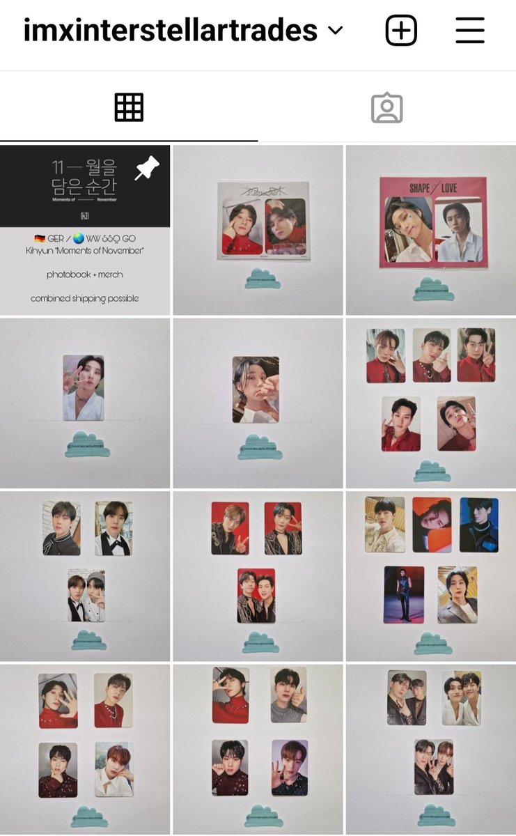 imxinterstellar's tweet image. I&apos;ve just uploaded a lot of monsfa x pcs and albums on my insta (imxinterstellartrades) that I would like to sell. feel free to check it out and dm me in case you&apos;re interested 🤍 retweets are also much appreciated!