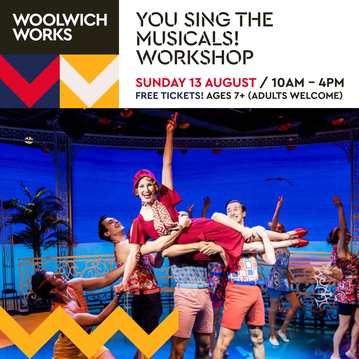 *FREE SINGING WORKSHOP* This Sunday 10-4pm Woolwich Works. Limited places so book now! #woolwich #greenwich #lewisham #freeLondon #singing #choir #musicaltheatre #performance #kidsactivity #southeastlondon