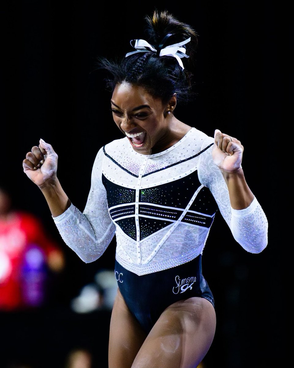 USAGym's tweet photo. pure joy 🤩

@Simone_Biles | #CoreClassic | @TeamUSA https://t.co/cV2UtPSWiW