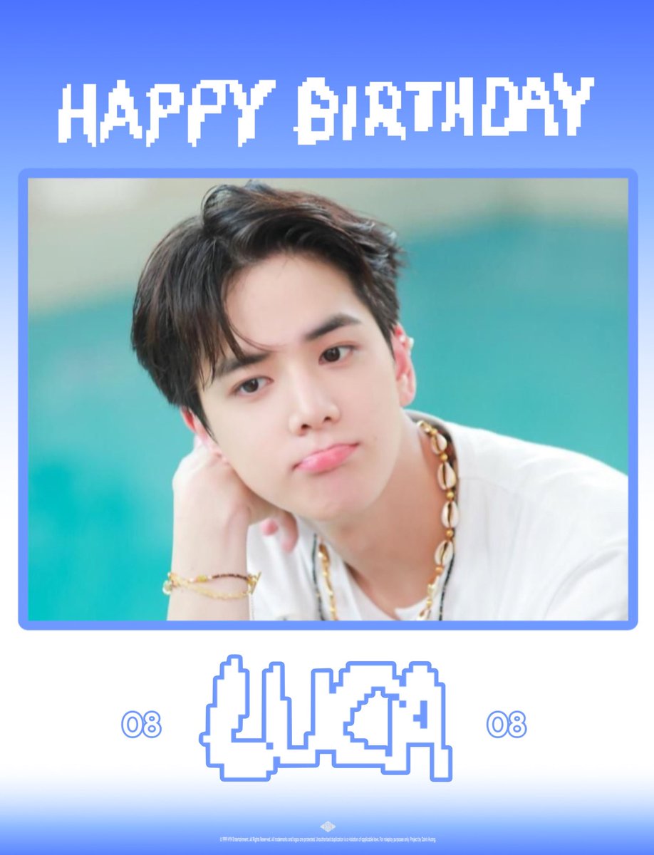 [🎂] HAPPY BIRTHDAY TO #LUCA 💙🐶 

🗓️ Special Live ➫ 2023.08.08 3PM (KST) 

#LUCA #SPRY #스프라이 #HAPPYLUCADAY