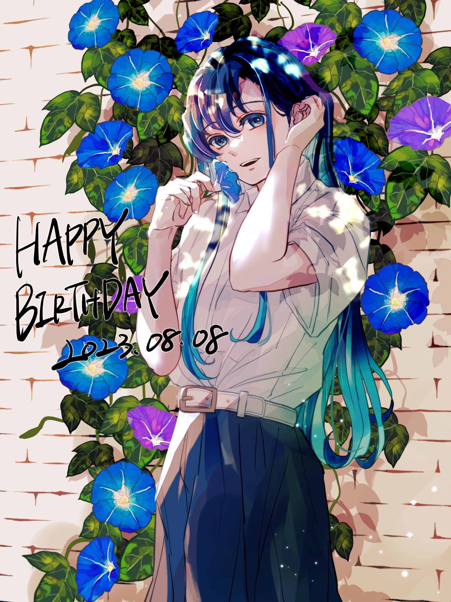 時透無一郎2023誕生祭記念日 無一郎バースデーカードを公開！ - 最新情報 | ワールドツアー