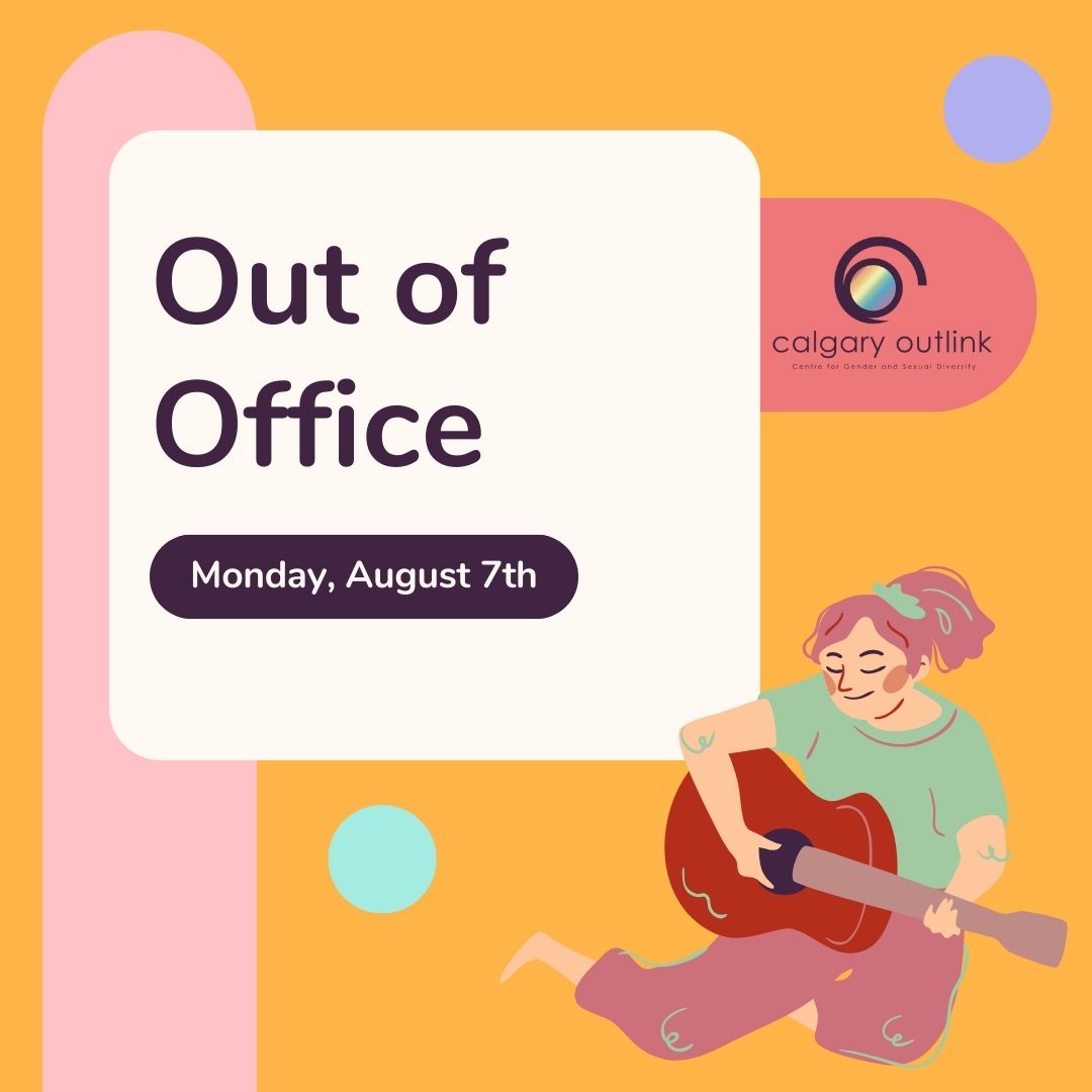 Outlink will be closed today. The staff team will not be available to answer phone calls or emails. We will be back tomorrow during regular business hours. The You Matter Support & Resource Line will still be available in the evening (5:00 - 9:00 PM).