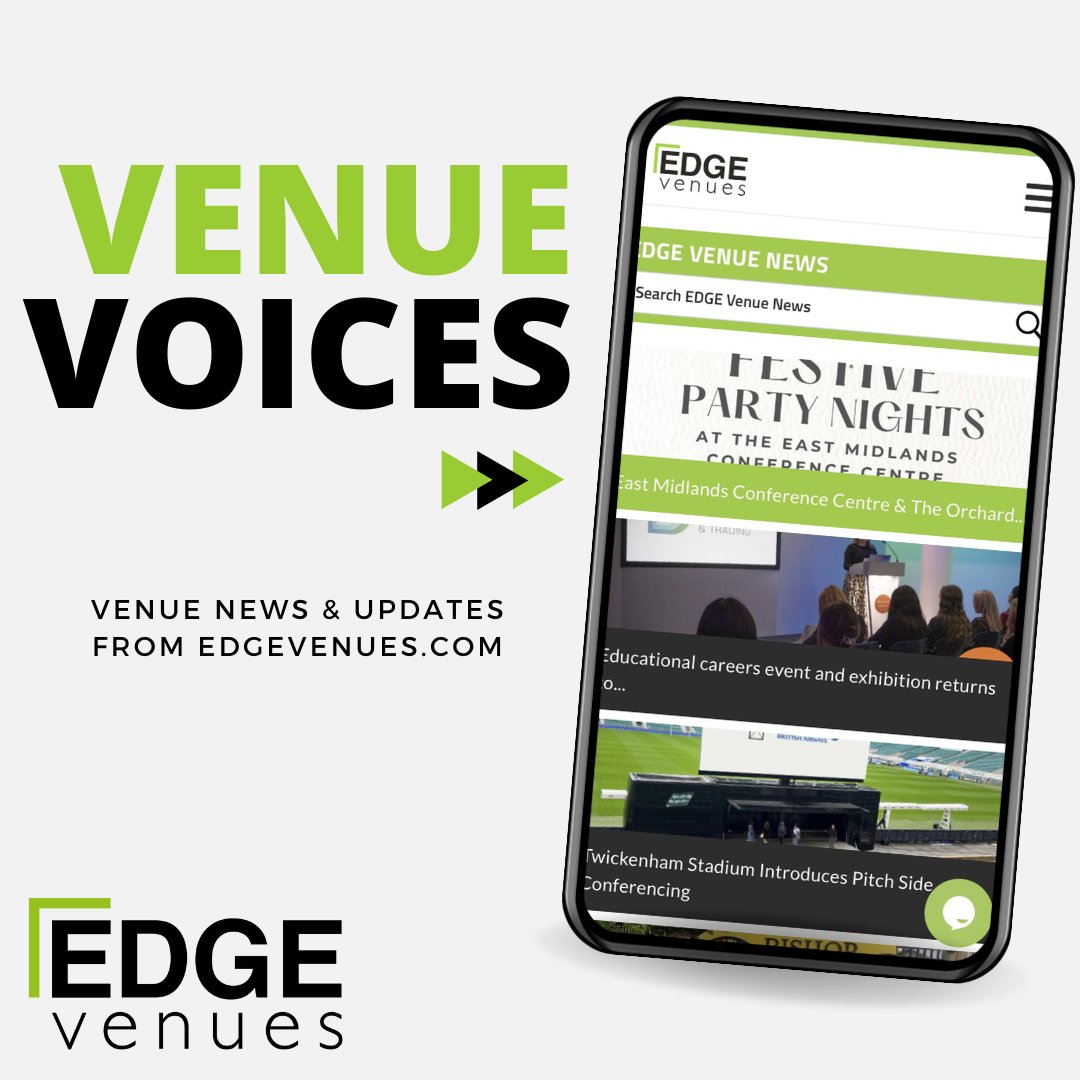 👉 <a href="/East/">Easton</a>-Midlands-Conference-Centre and The Orchard Hotel have exciting Christmas party packages.
👉 <a href="/Congress/">Congress</a>-Centre is hosting an educational event and exhibition for STEM Women for it's fourth year.
 @twickenhamstadium have been working to turn plastic cups into team benches.