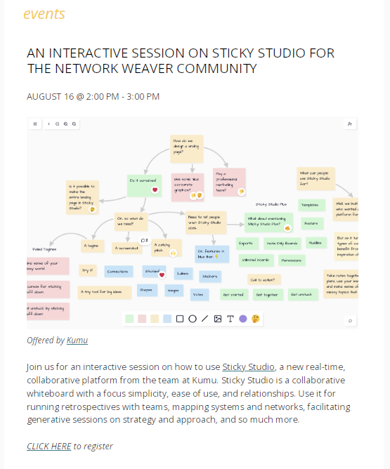 juneholley's tweet photo. COMMUNITY OUTREACH DONE RIGHT
NW's newsletter: https://t.co/dFRTscNwRE
Subscribe: https://t.co/j1njzwPhJH
#Networks #NetworkWeaver #SystemsChange #Transformation #Liberatory #Equity #Community https://t.co/lgLP2UaPHc