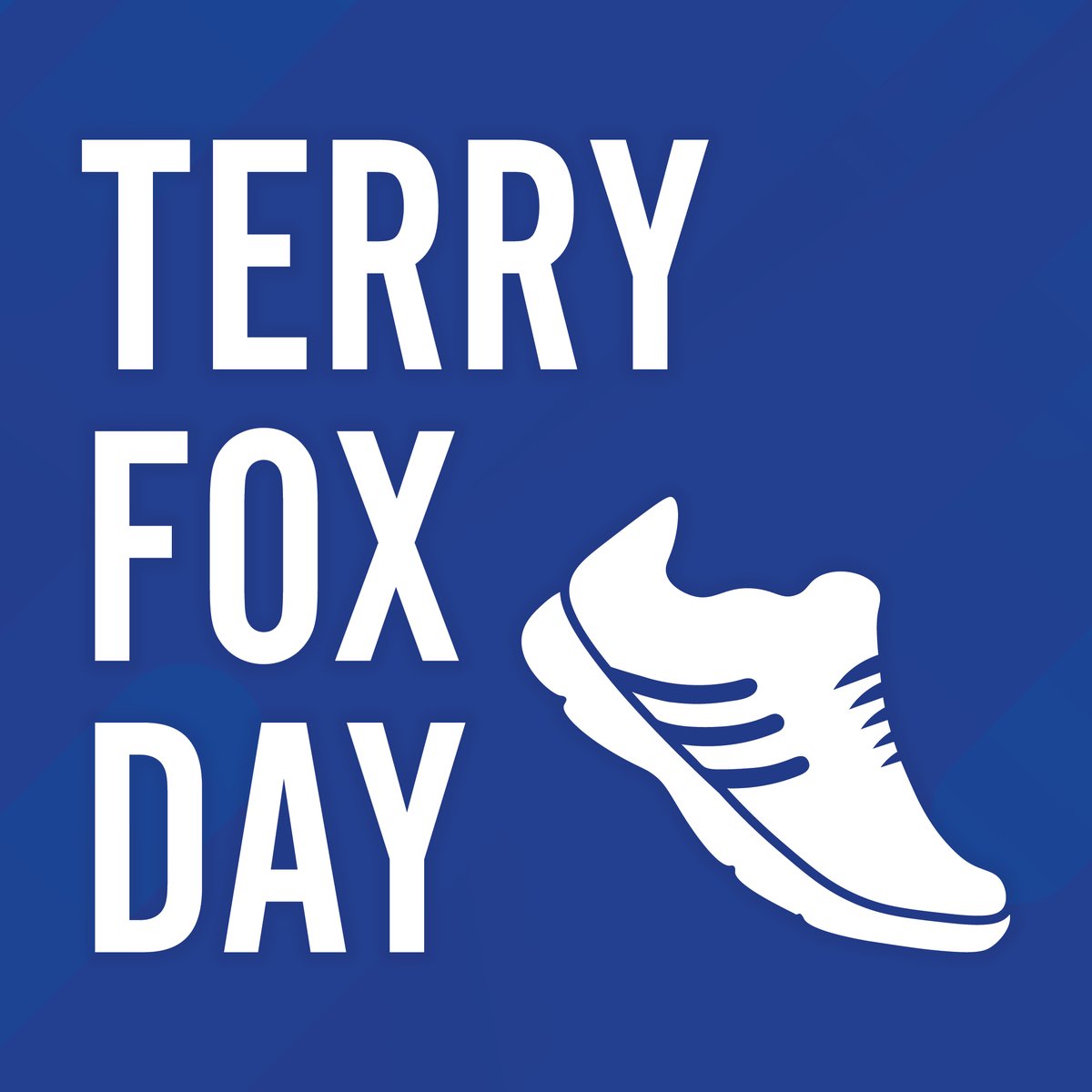 Today,  honour a great man, foundation, and cause by celebrating Terry Fox Day.