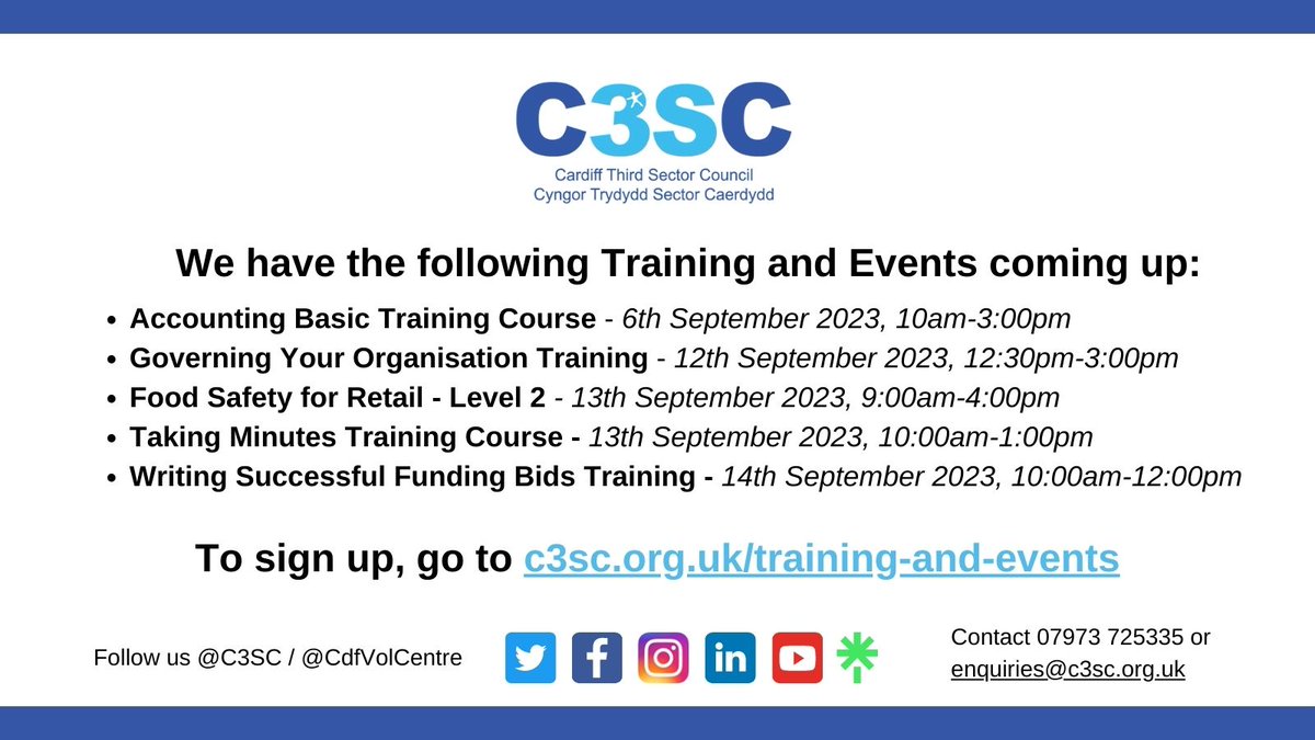 Cardiff Third Sector Council (C3SC) tweet media