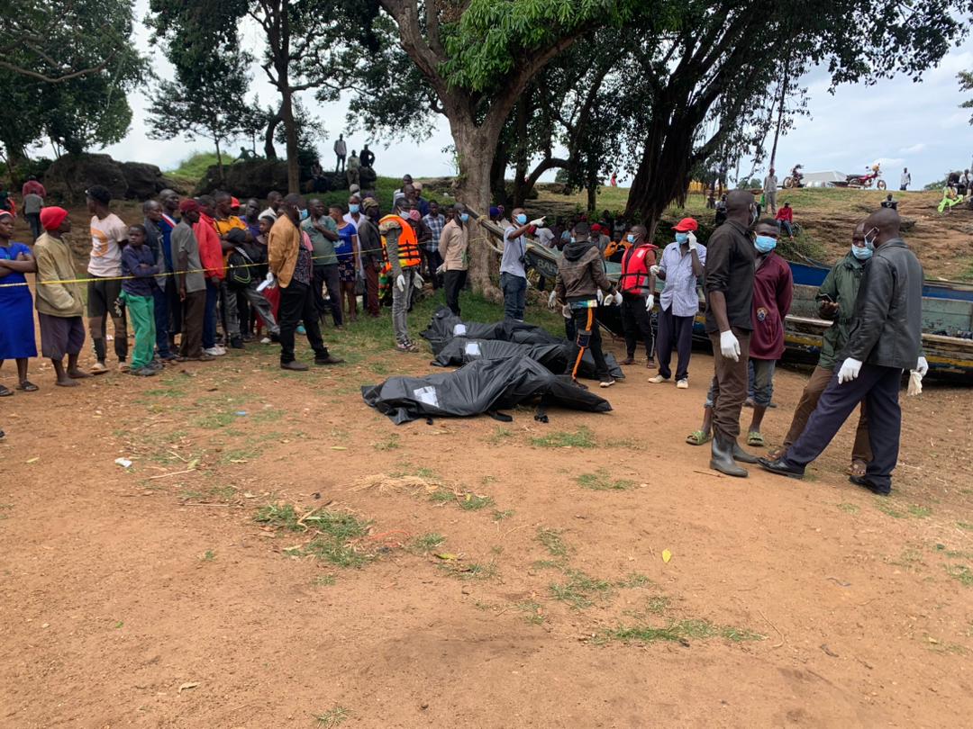 ntvuganda's tweet photo. UPDATE: Three more bodies have been recovered, increasing the total to 14;  following the boat accident on Lake Victoria that occurred on August  2nd, 2023. #NTVNews  

A standoff has arisen, involving the police, fishermen, and families of  the victims. The families are opposing the police's intention to  transport the retrieved bodies to Mulago. They allege that the  authorities are demanding payment before releasing the bodies to them.