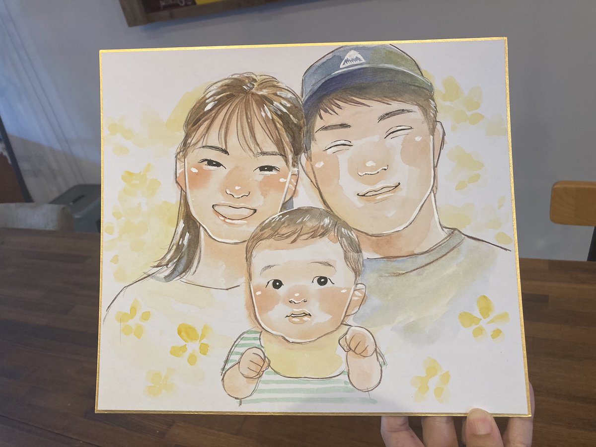 似顔絵講座、楽しかった☺️
