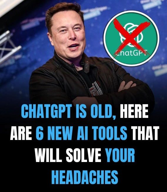 MindWisdomMoney's tweet photo. ChatGPT is so old...

Ditch it and try these 6 new AI tools instead: https://t.co/6YAMJ6rQua